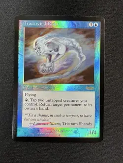 MTG Trade Style Rider Promo Foil Used Card Magic the Gathering - Image 1