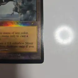 Sliver Hive Old Frame Foil Magic MTG Card Rare Used - Image 4