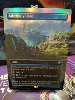 Mistrise Village Magic The Gathering MTG Foil English Card - Image 1