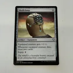 Skullclamp - Commander 2017 - Magic The Gathering MTG - Uncommon - NM - Image 1