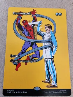 Counterspell - #09 Regular (Borderless) Marvel Universe Spider Man - Mtg - Image 1