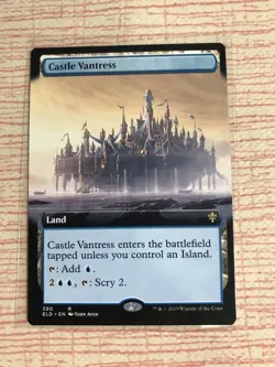 Castle Vantress Extended Art - MTG - Throne of Eldraine PACK FRESH UNPLAYED - NM - Image 1