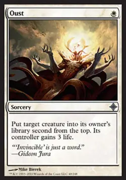 Oust - Light Play MTG Rise of the Eldrazi - Image 1