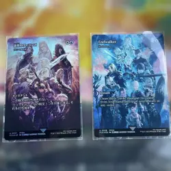 Final Fantasy MTG Foil Villains Akatsuki Japanese English Set - Image 1