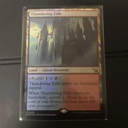 Thundering Falls English Foil Magic The Gathering MTG Card - Image 1