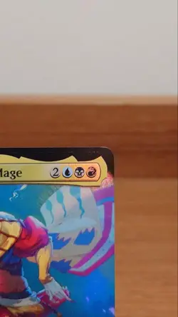 MTG FF Artificial Magician Kefka Foil Card Playing Used - Image 3