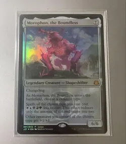 MTG Infinite Things Molophone English Foil Judge Card Used - Image 1