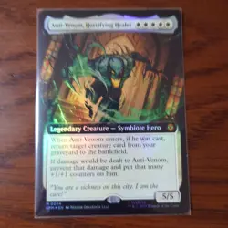 Anti-Venom Horrifying Healer MTG Foil Extended Art Card - Image 1