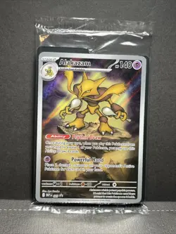 Alakazam - Pokemon Mega Evolutions - Black Star Promo 009 - SEALED - Image 1