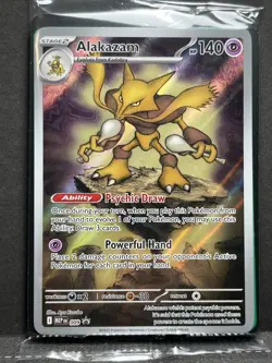 Alakazam - Pokemon Mega Evolutions - Black Star Promo 009 - SEALED - Image 2