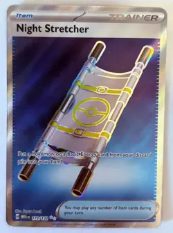 Night Stretcher 173/132 Pokemon TCG Mega Evolutions Full Art Ultra Rare NM - Image 1