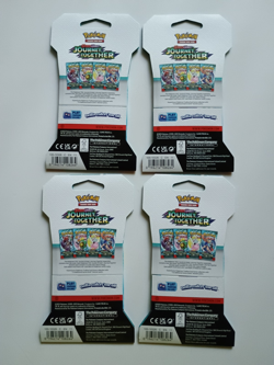 Journey Together Full Art Set Sleeved Booster 4 Packs Pokemon New Sealed - Image 2