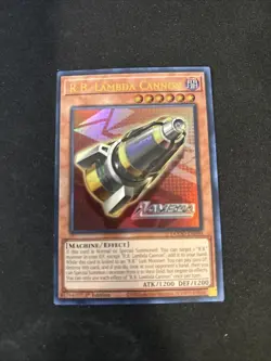 Yugioh! R.B. Lambda Cannon DOOD-EN090 Ultra Rare 1st Edition Near Mint - Image 1