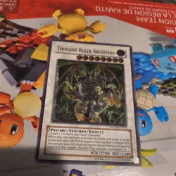 Yugioh Ultimate Rare Thought Ruler Archfiend TDGS-EN044 The Duelist Genesis NM - Image 2