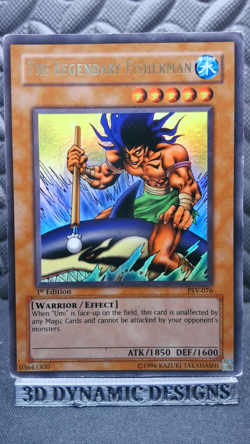 | Yugioh The Legendary Fisherman PSV-076 1st Ultra Rare Pharaohs Servant HP | - Image 1