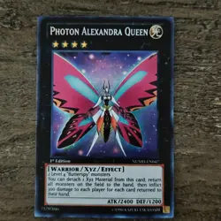 Photon Alexandra Queen NUMH-EN047 Secret Rare YuGiOh Yu-Gi-Oh - Image 1