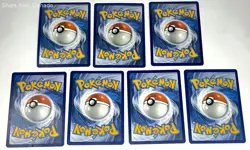 Lot of 7 Gold and Rainbow Secret Rare Pokemon Trading Cards - Image 5