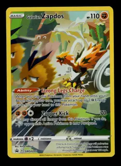 Galarian Zapdos Promo SWSH: Sword & Shield Promo Cards SWSH283 - NM - Image 1