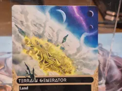 R 0043 Terrain Generator Stellar Sights Edge of Eternities MTG Card Borderless - Image 2