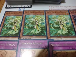 Yu-Gi-Oh Card Mikanko Fire Dance Deck Core Ha Re, Ni Ni, Hu Li Kagura Rondo + - Image 3