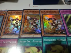 Yu-Gi-Oh Card Mikanko Fire Dance Deck Core Ha Re, Ni Ni, Hu Li Kagura Rondo + - Image 5