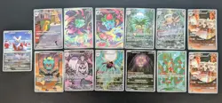 Pokemon Mega Evolutions 13 Card Illustration Rare Lot Ivysaur, Bulbasaur, & More - Image 1