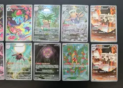 Pokemon Mega Evolutions 13 Card Illustration Rare Lot Ivysaur, Bulbasaur, & More - Image 2