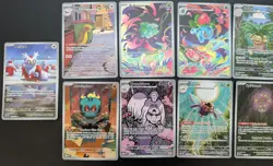 Pokemon Mega Evolutions 13 Card Illustration Rare Lot Ivysaur, Bulbasaur, & More - Image 3