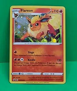 Flareon SWSH041 SWSH: Sword & Shield Promo Cards Holo with Swirl - Image 2