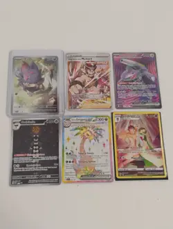 Pokemon N's Zorua Promo/Gothitelle Illustration Rare/Full Art Holo Cards - Image 1