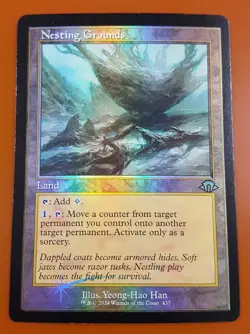 1x Nesting Grounds | FOIL Retro | Modern Horizons 3 | MTG Magic Cards - Image 1
