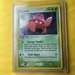 Pokemon TCG English Card ex Fire Red Leaf Green Parasect Reverse Holo 43/112 - Image 1