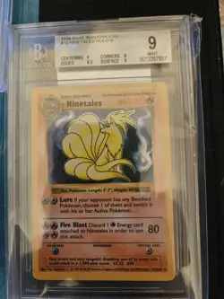 Pokemon Card Lot-33 Raw HITS & 3 Graded-Black Flame BGS9 Shadowless Ninetails! - Image 2