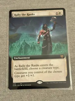 Rally the Ranks (Extended Art) - Kaldheim (KHM) - Image 1