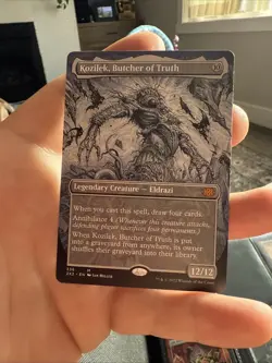 Kozilek, Butcher of Truth (Borderless) Double Masters 2022 Regular - Image 1