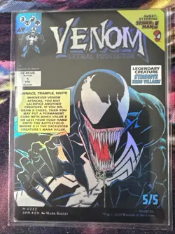 Eddie Brock - Venom, Lethal Protector - FOIL - Spiderman #233 Mythic, NM - Image 2