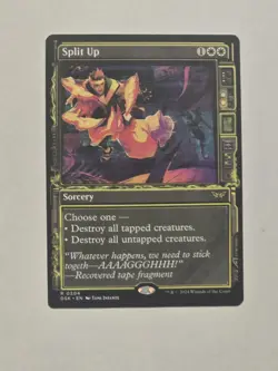 Split Up - Showcase - Duskmourn - Near Mint - MTG - Image 1
