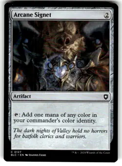 Arcane Signet Commander: Bloomburrow Regular MTG NM - Image 1