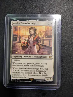 Aerith Gainsborough #0004 FIN R (Non-Foil) - MTG Final Fantasy - Image 1