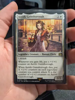 Aerith Gainsborough #0004 FIN R (Non-Foil) - MTG Final Fantasy - Image 2