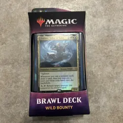 1x Brawl Deck: Wild Bounty: Throne of Eldraine New Sealed MTG MAGIC - Image 1