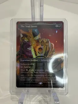 The Soul Stone (Borderless) Marvel's Spider-Man Foil - Image 1