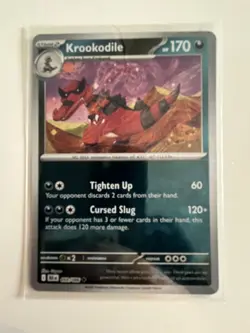 Krookodile 059/086 Uncommon PokeBall Holo Near Mint Condition Black Bolt - Image 1