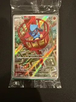 Riolu Mega Evolution ETB Promo - Pokemon Center Edition - Pokemon TCG SEALED - Image 1