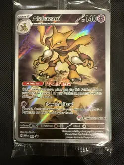 Alakazam Mega Evolution ETB Promo - Pokemon Center Edition Stamped Sealed - Image 1