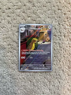 Pokemon Mega Evolution Gumshoos Illustration Rare 153/132 - Image 1