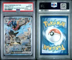 PSA 10 GEM MT 💎 - Greninja ex 132 - Pokemon SVP SFA Special Illustration Promo - Image 3
