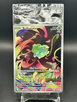 2025 Pokemon Bulbasaur Mega Evolution Stamped Promo 133/321 SEALED - Image 2