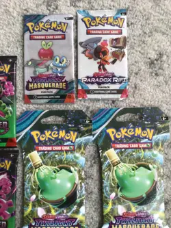 Pokemon TCG Lot of Scarlet & Violet Booster Packs & ex Battle Deck *New/Sealed* - Image 5