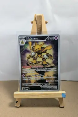 Pokemon Center Stamped Alakazam 009 Pokemon Mega Evolutions -ETB Promo - Image 1